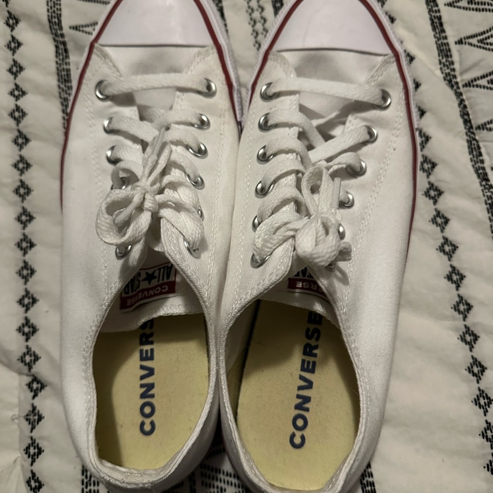 Converse Classic White Canvas Sneakers